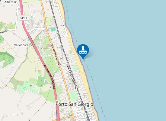 Map of DIRETTRICE VIA TRENTO