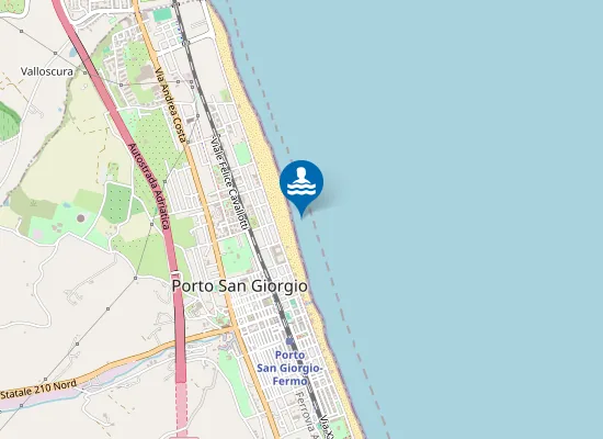 Map of DIRETTRICE VIA VENETO