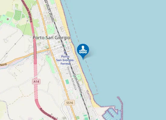 Map of DIRETTRICE VIA POLO