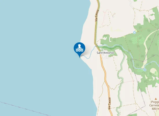 Map of ALL.TO STRADA S.ANTONIO