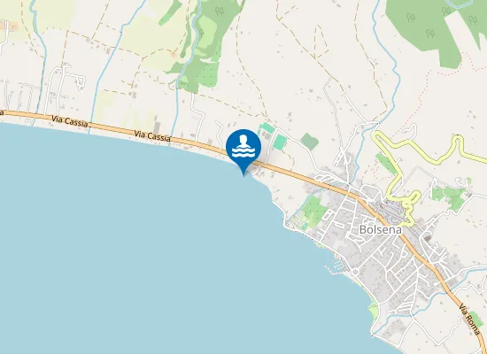 Map of CABINA ENEL LOCALITA' BARANO