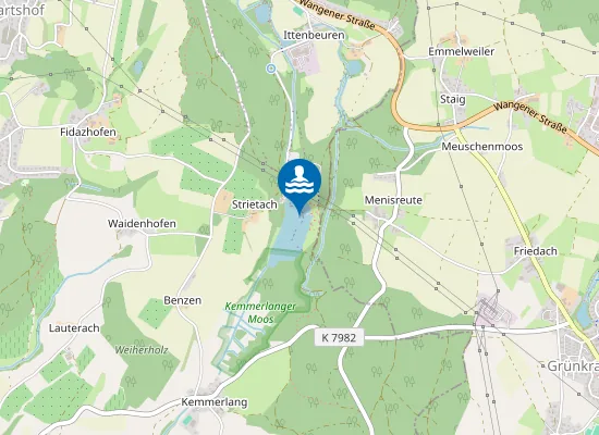 Map of RAVENSBURG FLAPPACHWEIHER