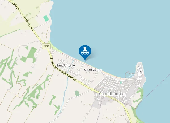 Map of 200 MT DX LA BUSSOLA