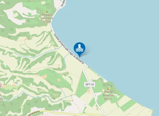 Map of 400 MT. DX FOSSO SPINETTO