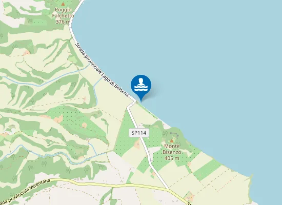 Map of FOSSO SPINETTO