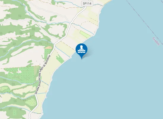 Map of C.PESCHIERA-CASA COLONICA FERRATA