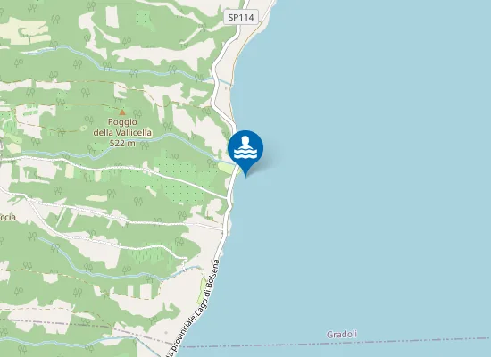 Map of FOSSO VALLE GARA