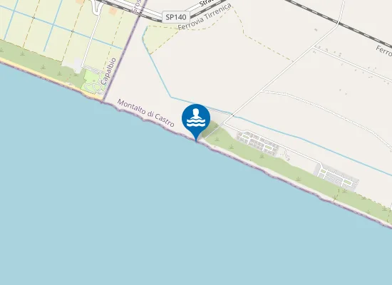 Map of COSTA SELVAGGIA