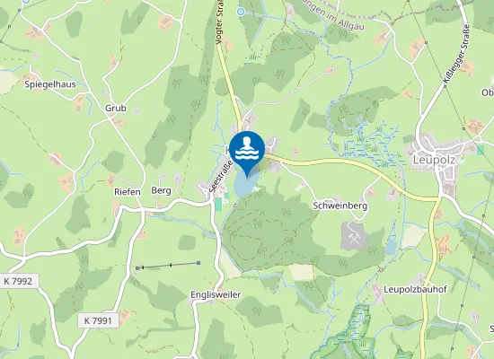 Map of WANGEN KARSEE WEIHER