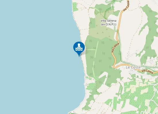 Map of MOLO ORSO DEL PIANO