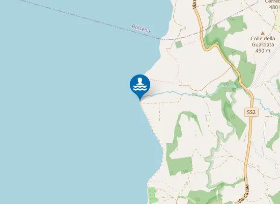 Map of FOSSO DEL MALTEMPO