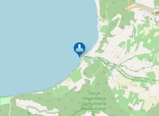 Map of FOSSO ORTO DEL PIATTO