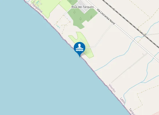 Map of CANCELLO 1 - CAMPING RIVA DEI TARQUINI