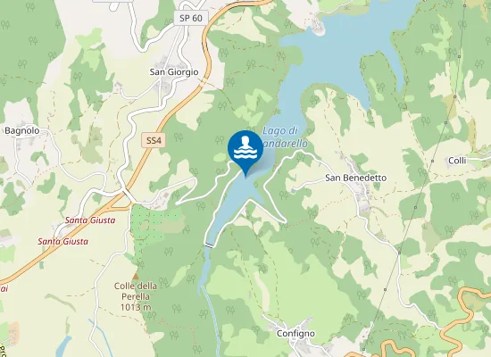 Map of PONTE CINQUE OCCHI