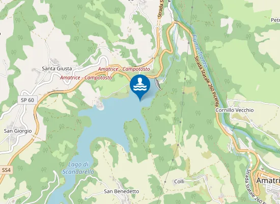 Map of ANSA DELLA RISERVA