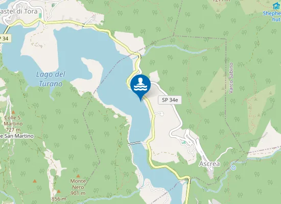 Map of SPIAGGIA ASCREA