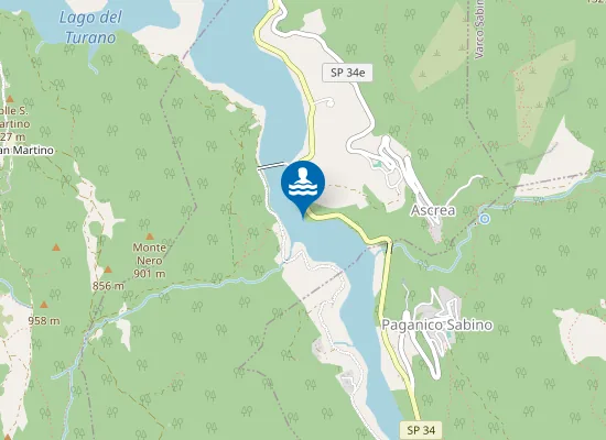 Map of FOSSO BULGARETTI ( CASA DIROCCATA)