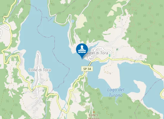Map of SPIAGGIA CASTEL DI TORA