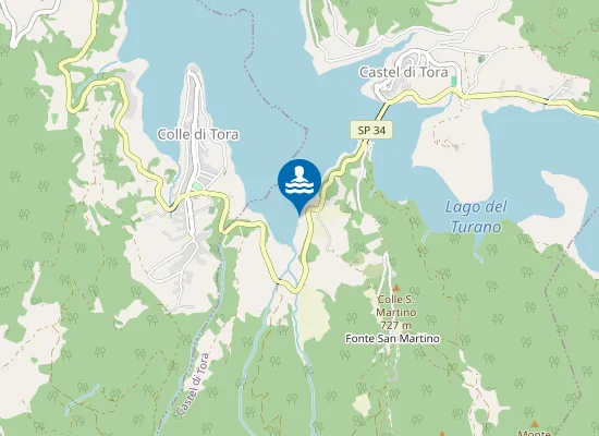 Map of SPIAGGIA S.ANATOLIA