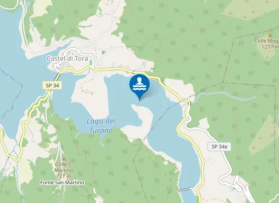 Map of SPIAGGIA CAMPEGGIO