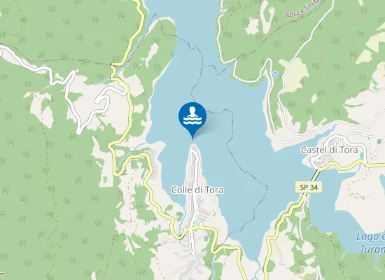 Map of GOLA SOTTO PAESE