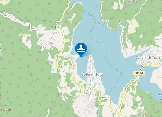 Map of SPIAGGIA VILLAGGIO GIORNALISTI