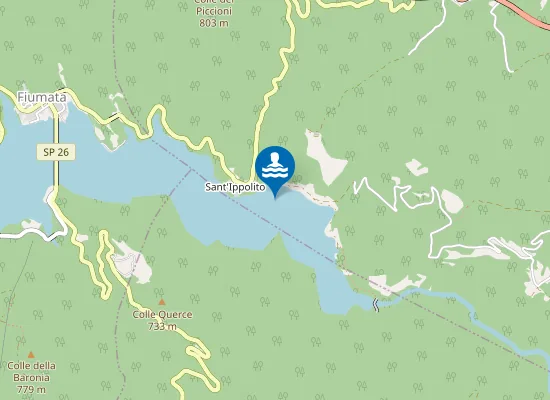 Map of SPIAGGIA S. IPPOLITO