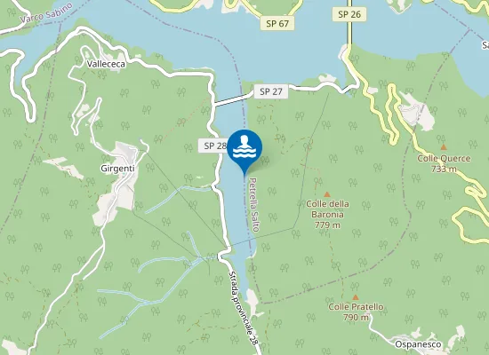 Map of GOLA DI CAMPOLANO