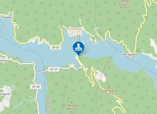 Map of FOSSO DELLE FOCHE