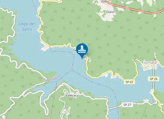 Map of SPIAGGIA TEIETO