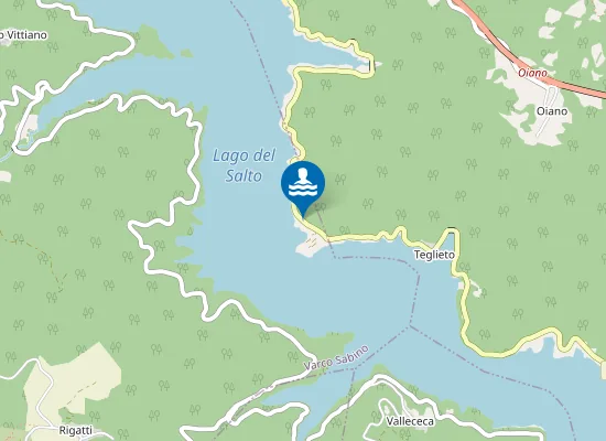 Map of GOLA CAMPEGGIO TEIETO