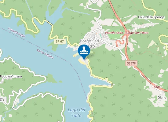 Map of SPIAGGIA ALTOBELLI ( B.GO S. PIETRO)