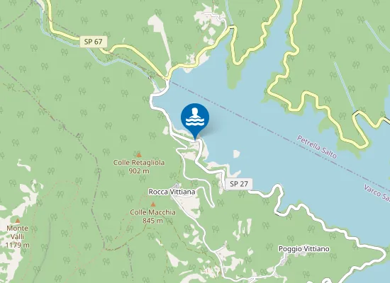 Map of SPIAGGIA ROCCA VILLIANA