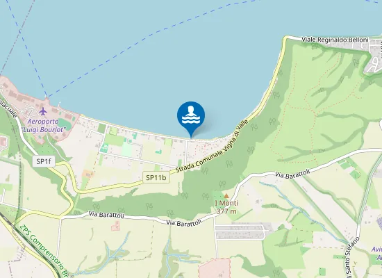 Map of 1300 MT DX PUNTA IL PIZZO