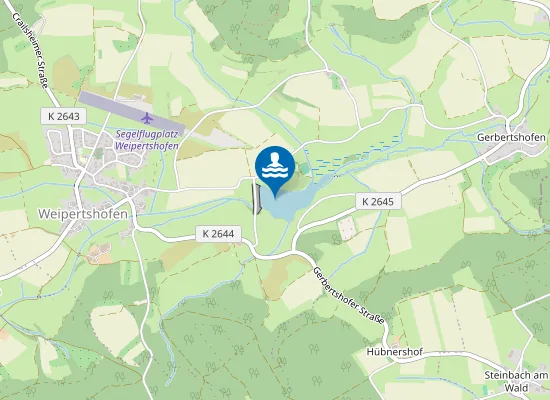 Map of WEIPERTSHOFEN REIGLERSBACHSEE