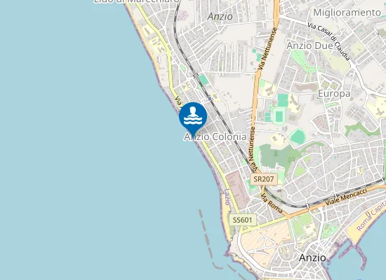 Map of COLONIA MARINA