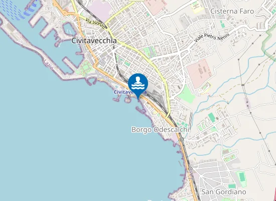 Map of STABILIMENTO BAGNI PIRGO