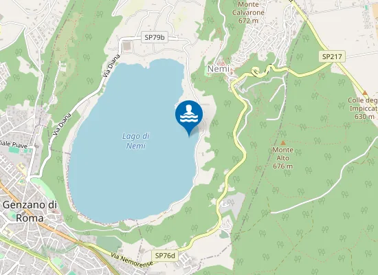 Map of 1200 MT DX MUSEO NAVI