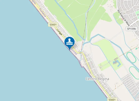 Map of 250 MT SX FOSSO RIO TORTO