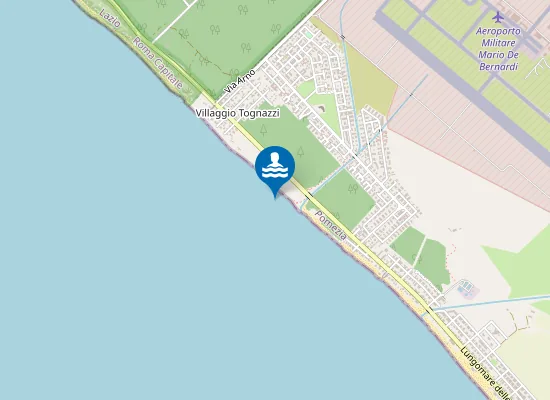 Map of 250 MT SX FOCE FOSSO CAMPO ASCOLANO