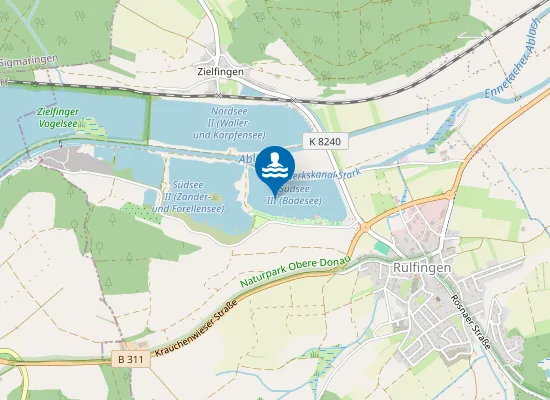 Map of RULFINGEN SUEDSEE III