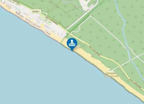 Map of 3000 MT SX FOSSO FOCETTA