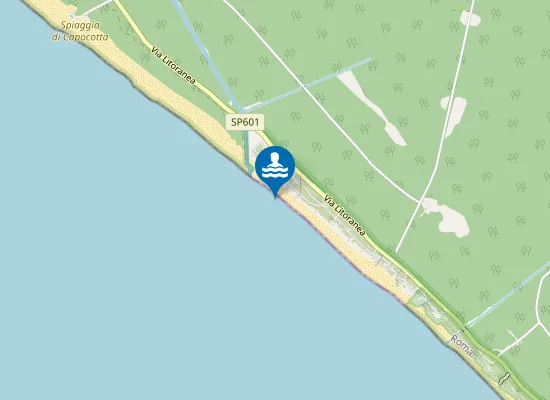 Map of 250 MT DX CANALE DI PANTANELLO