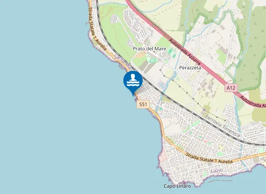 Map of MT 250 SX FOSSO DELLE GUARDIOLE