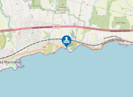 Map of VILLA MARAVIGLIA-ISTITUTO MATER GRATIAE