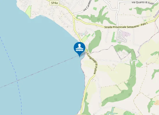 Map of CONFINE CON COMUNE ROMA