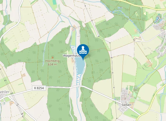 Map of BOLSTERN WAGENHAUSER WEIHER