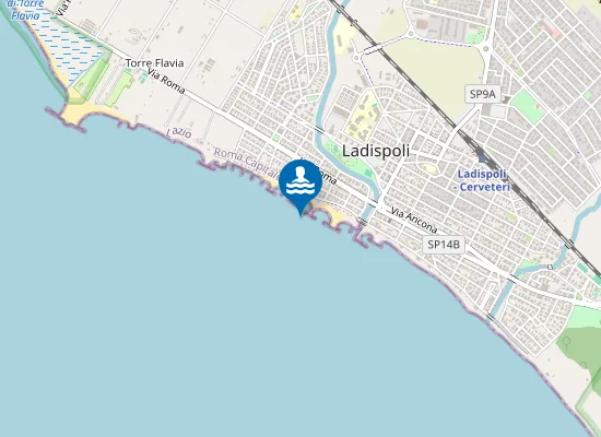 Map of 250 MT SX FOSSO VACCINA