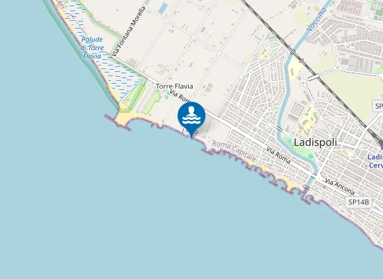 Map of 750 MT SX FOCE FOSSO VACCINA