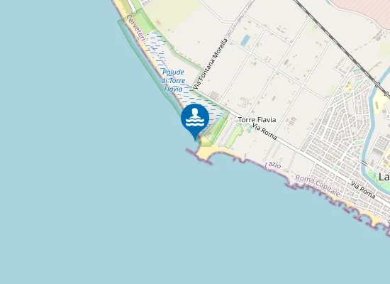 Map of TORRE FLAVIA